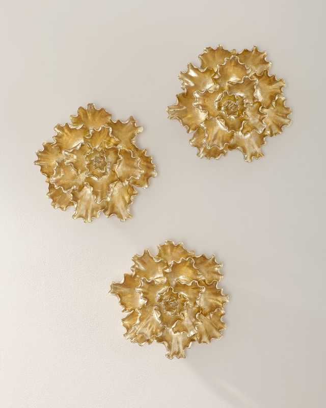 Resin Flower Wall Decor